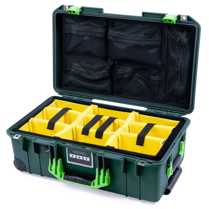 Yellow Padded Dividers / Mesh Lid Organizer