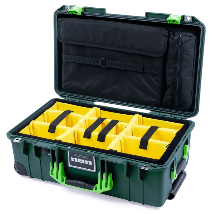 Yellow Padded Dividers / Computer Lid Pouch