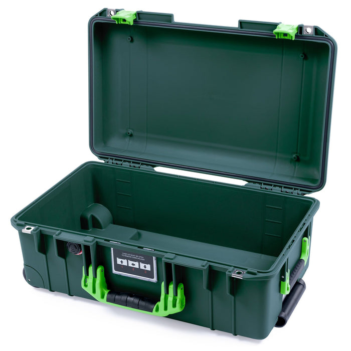 Pelican 1535 Air Carry-on Case - Trekking Green & Lime Green - Empty