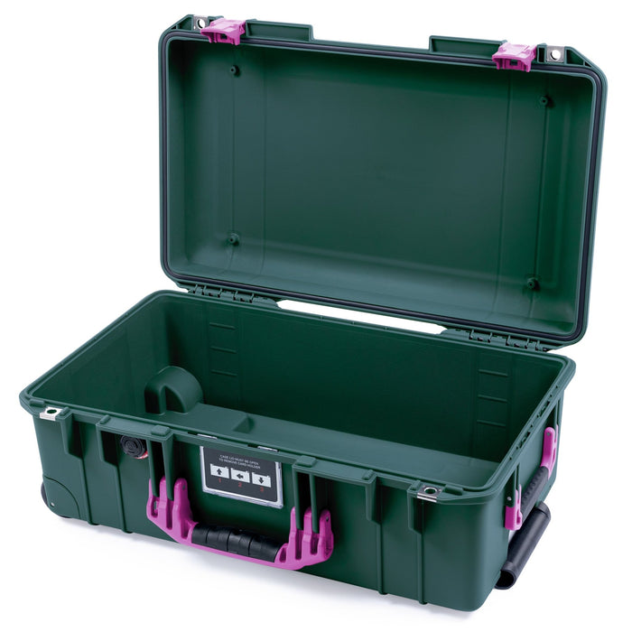 Pelican 1535 Air Carry-on Case - Trekking Green & Magenta - Empty