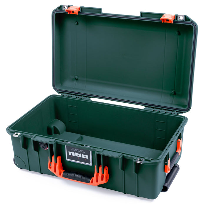 Pelican 1535 Air Carry-on Case - Trekking Green & Orange - Empty