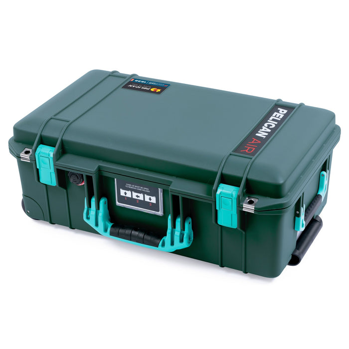 Pelican 1535 Air Carry-on Case - Trekking Green & Teal