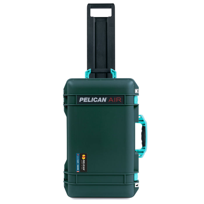 Pelican 1535 Air Carry-on Case - Trekking Green & Teal - Upright