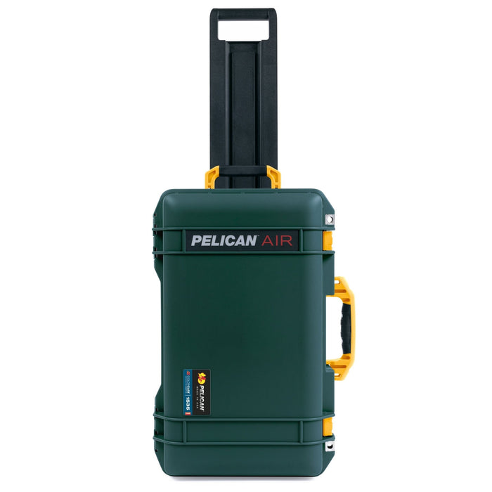 Pelican 1535 Air Carry - on Case - Trekking Green & Yellow - Empty
