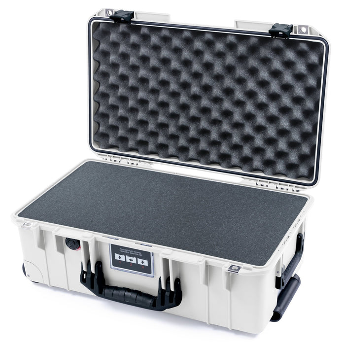 Pelican 1535 Air Carry - on Case - Whiteout & Black - Pick & Pluck Foam / Convoluted Lid Foam