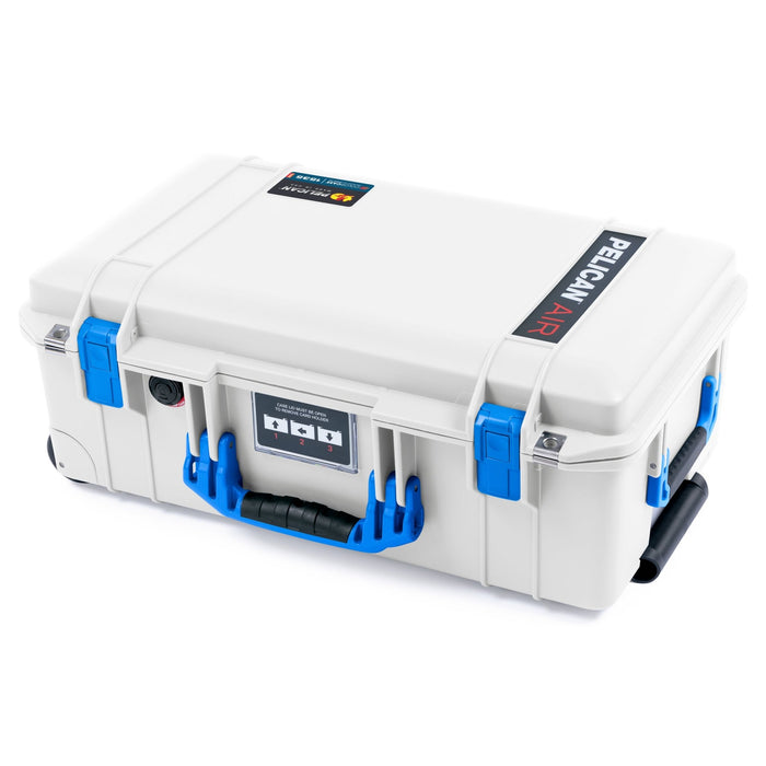 Pelican 1535 Air Carry - on Case - Whiteout & Blue - Empty