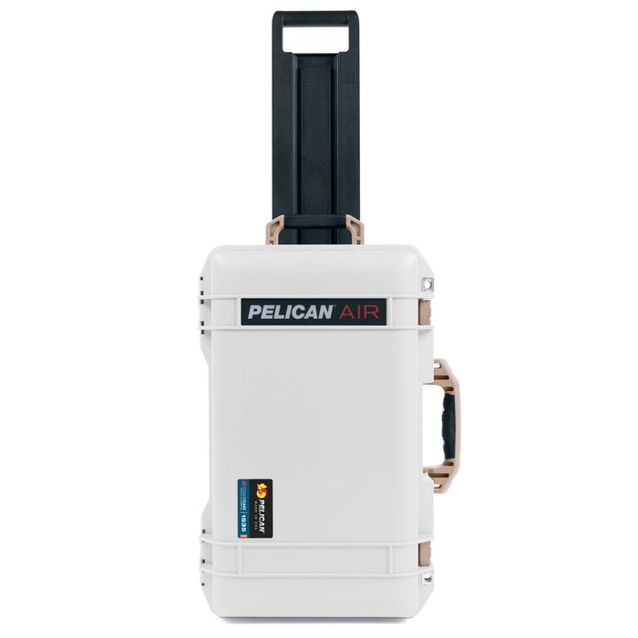 Pelican 1535 Air Carry - on Case - Whiteout & Desert Tan - Empty