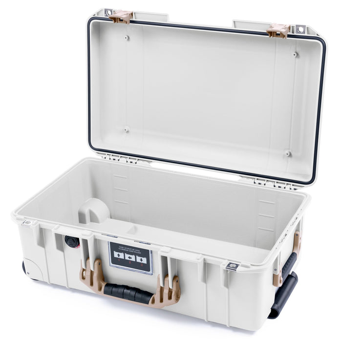 Pelican 1535 Air Carry - on Case - Whiteout & Desert Tan - Empty