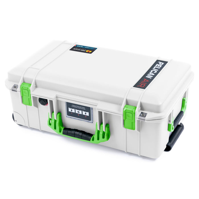 Pelican 1535 Air Carry - on Case - Whiteout & Lime Green - Empty