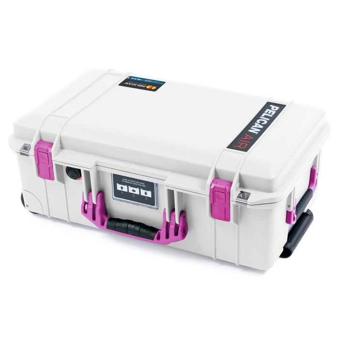 Pelican 1535 Air Carry - on Case - Whiteout & Magenta - Empty