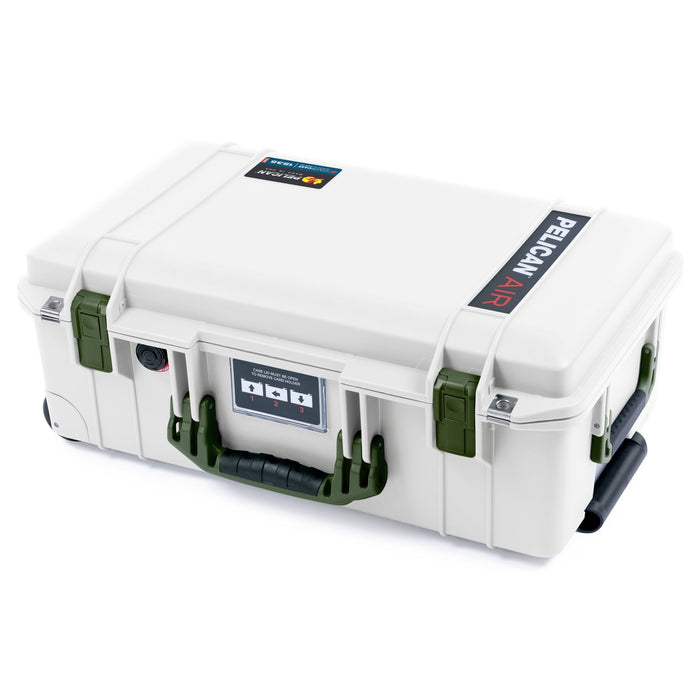 Pelican 1535 Air Carry - on Case - Whiteout & OD Green - Empty
