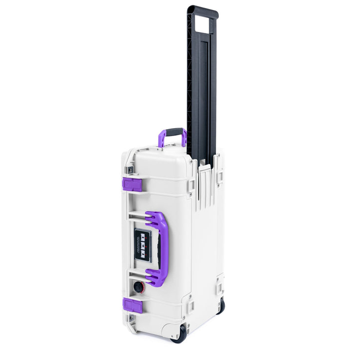 Pelican 1535 Air Carry - on Case - Whiteout & Purple - Empty
