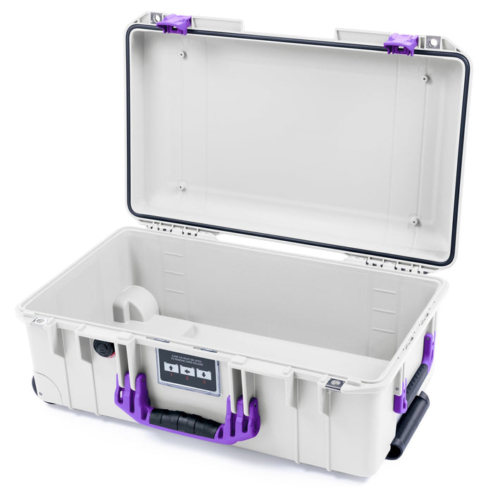 Pelican 1535 Air Carry - on Case - Whiteout & Purple - Empty