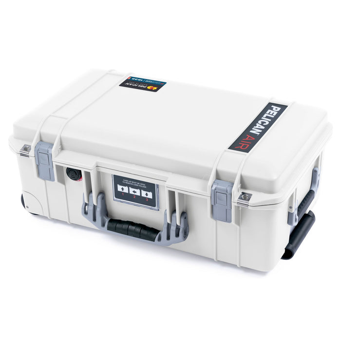 Pelican 1535 Air Carry - on Case - Whiteout & Silver - Empty
