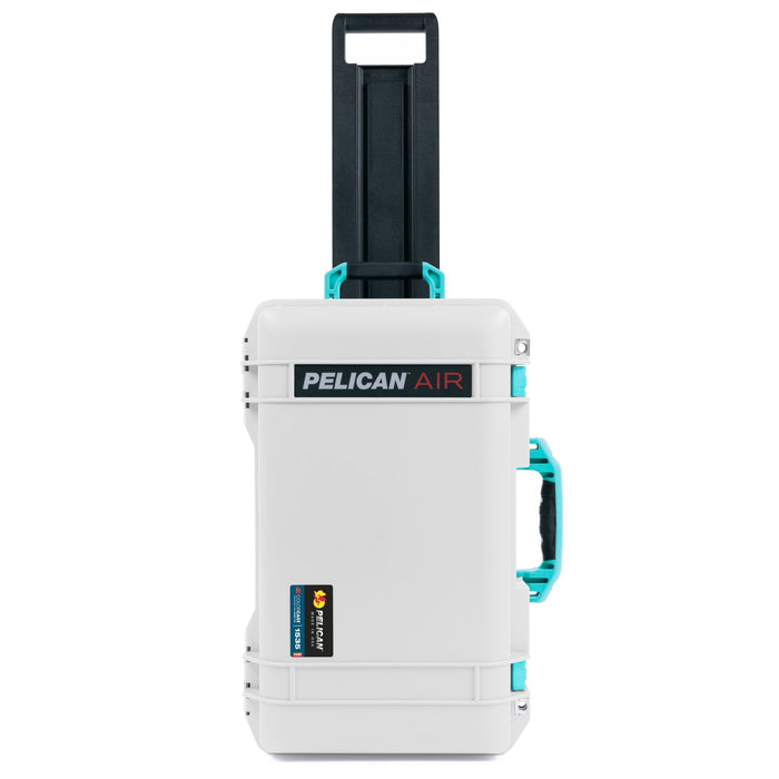 Pelican 1535 Air Carry - on Case - Whiteout & Teal - Empty