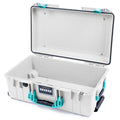 Pelican 1535 Air Carry - on Case - Whiteout & Teal - Empty
