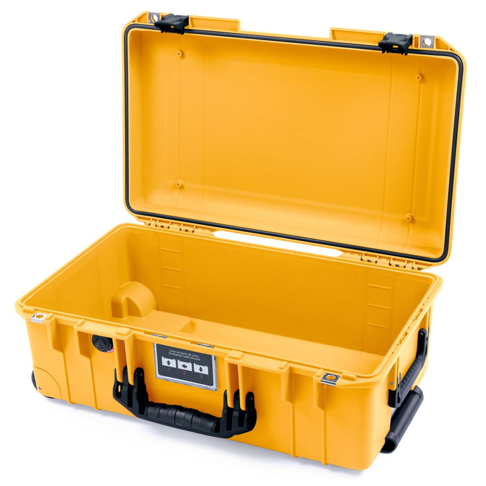 Pelican 1535 Air Carry - on Case - Yellow & Black - Empty