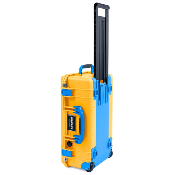 Pelican 1535 Air Carry - on Case - Yellow & Blue Trolley - Empty