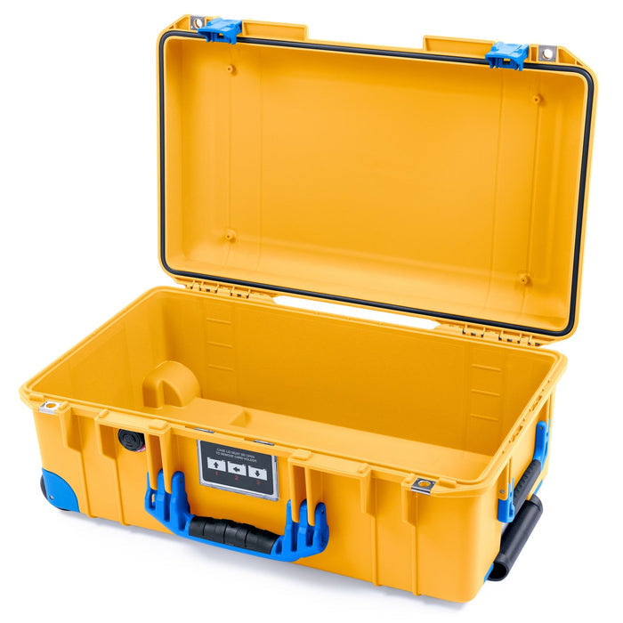Pelican 1535 Air Carry - on Case - Yellow & Blue Trolley - Empty