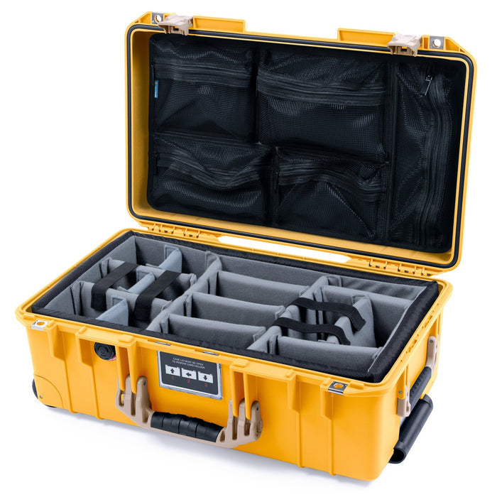 Padded Microfiber Dividers / Mesh Lid Organizer
