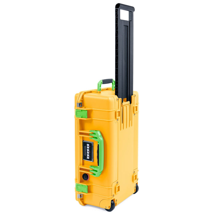 Pelican 1535 Air Carry - on Case - Yellow & Lime Green - Empty