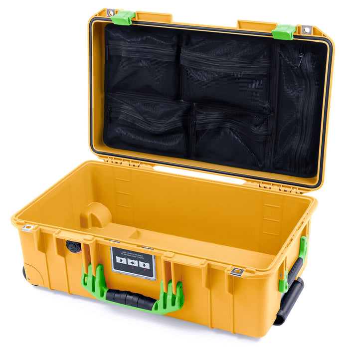 Pelican 1535 Air Carry-on Case - Yellow & Lime Green