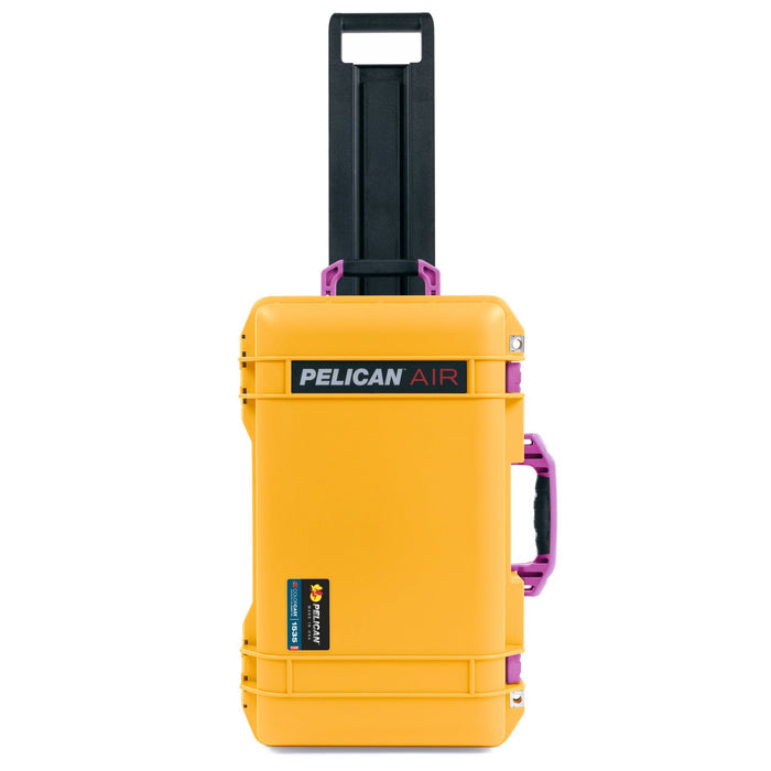 Pelican 1535 Air Carry - on Case - Yellow & Magenta - Empty