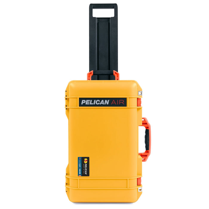 Pelican 1535 Air Carry - on Case - Yellow & Orange - Empty