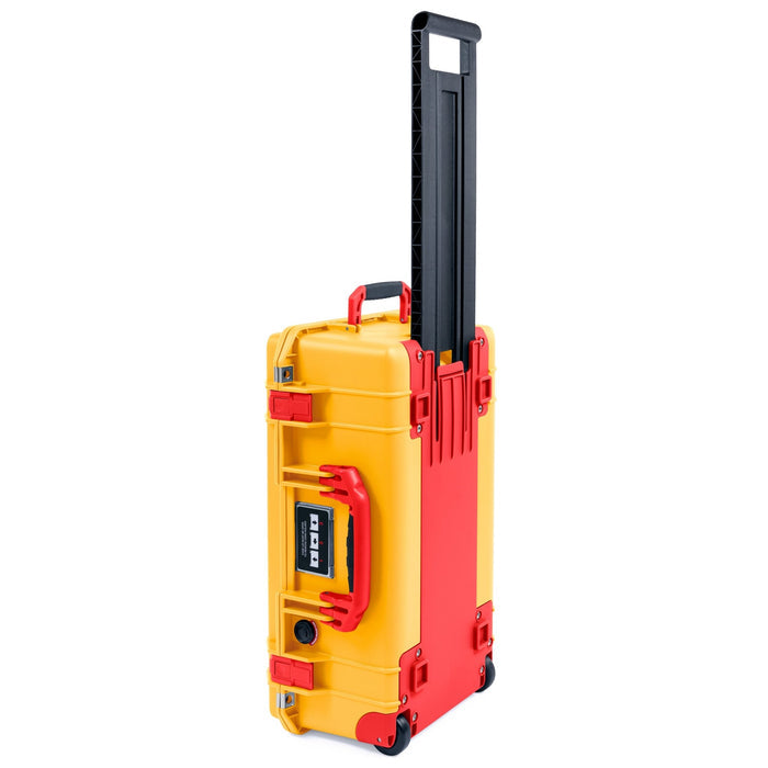 Pelican 1535 Air Carry - on Case - Yellow & Red Trolley - Empty