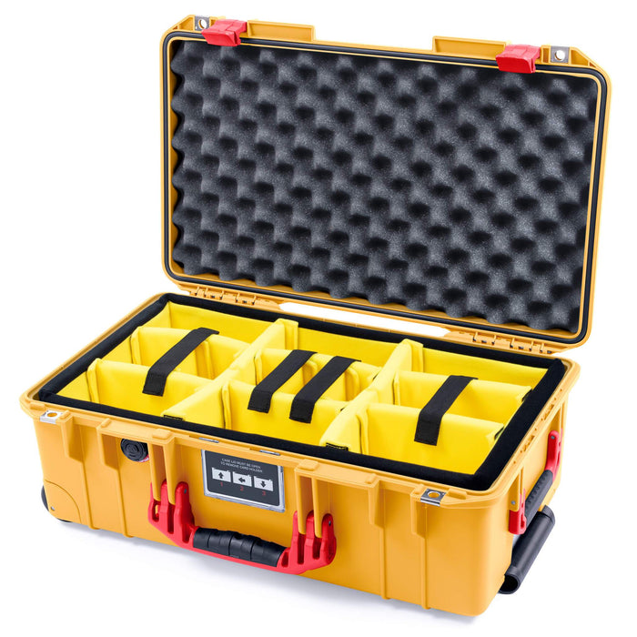 Yellow Padded Dividers / Convoluted Lid Foam