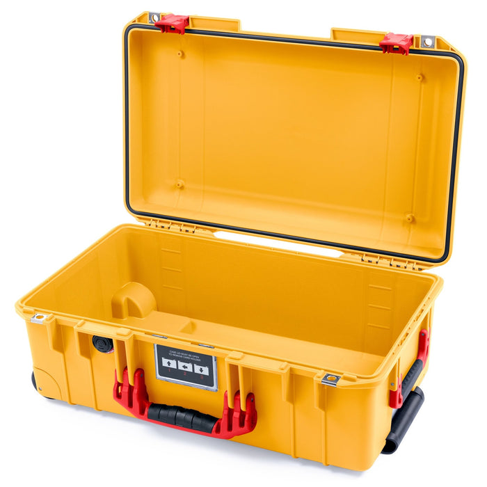 Pelican 1535 Air Carry - on Case - Yellow & Red - Empty