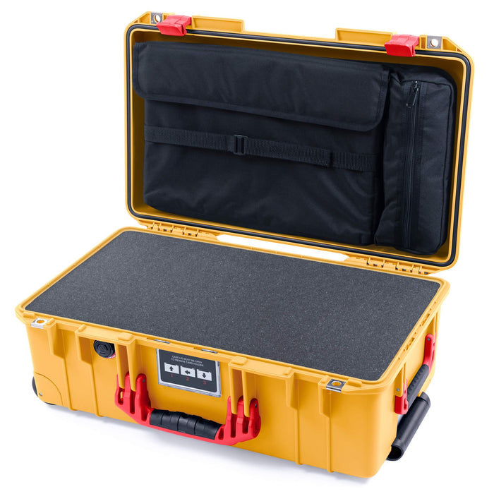 Pelican 1535 Air Carry-on Case - Yellow & Red