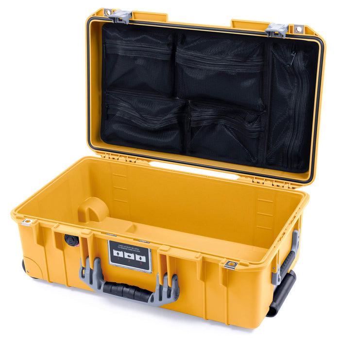 Pelican 1535 Air Carry-on Case - Yellow & Silver