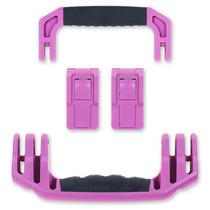 Pelican 1535 Air Replacement Handles & Latches, Magenta (Set of 2 Handles, 2 Latches) ColorCase