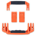Pelican 1535 Air Replacement Handles & Latches, Orange (Set of 2 Handles, 2 Latches) ColorCase