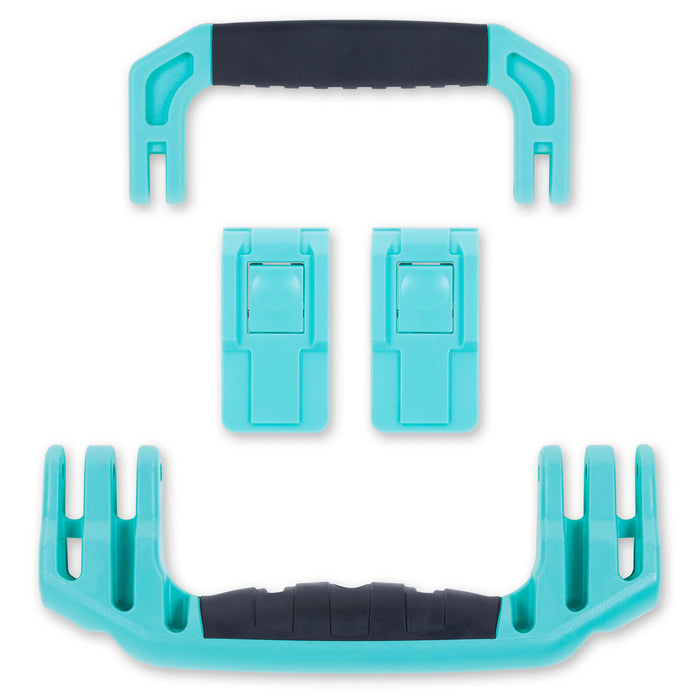 Pelican 1535 Air Replacement Handles & Latches, Teal (Set of 2 Handles, 2 Latches) ColorCase