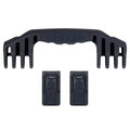Pelican 1550 Replacement Handle & Latches, Black, Push-Button (Set of 1 Handle, 2 Latches) ColorCase