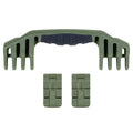 Pelican 1550 Replacement Handle & Latches, OD Green (Set of 1 Handle, 2 Latches) ColorCase