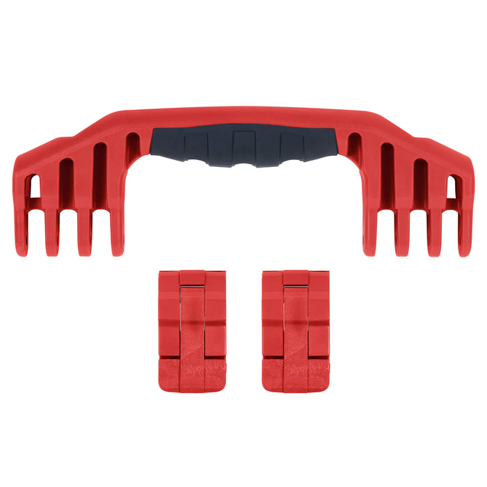 Pelican 1550 Replacement Handle & Latches, Red (Set of 1 Handle, 2 Latches) ColorCase