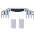 Pelican 1550 Replacement Handle & Latches, Silver, Push-Button (Set of 1 Handle, 2 Latches) ColorCase