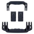 Pelican 1556 Air Replacement Handles & Latches, Black, Push-Button (Set of 2 Handles, 2 Latches) ColorCase