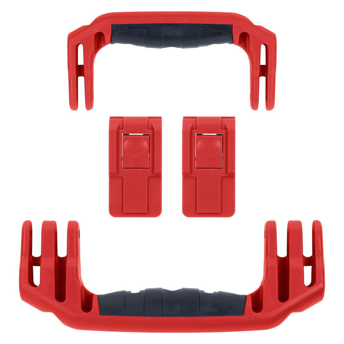 Pelican 1556 Air Replacement Handles & Latches, Red (Set of 2 Handles, 2 Latches) ColorCase