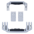Pelican 1556 Air Replacement Handles & Latches, Silver, Push-Button (Set of 2 Handles, 2 Latches) ColorCase