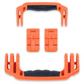 Pelican 1560 Replacement Handles & Latches, Orange (Set of 2 Handles, 2 Latches) ColorCase