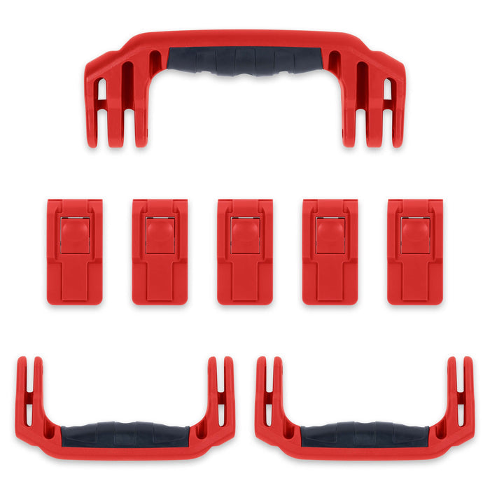 Pelican 1595 Air Replacement Handles & Latches Set - Red ColorCase