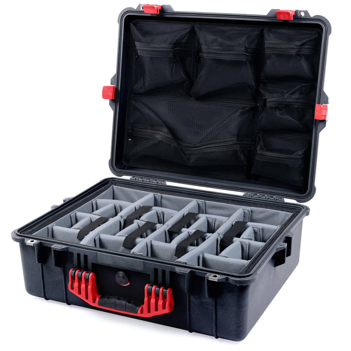 Padded Microfiber Dividers / Mesh Lid Organizer