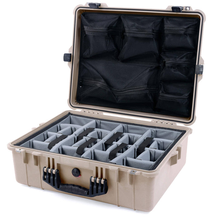 Padded Microfiber Dividers / Mesh Lid Organizer