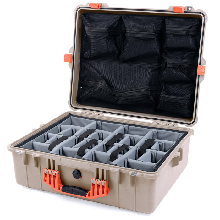 Padded Microfiber Dividers / Mesh Lid Organizer
