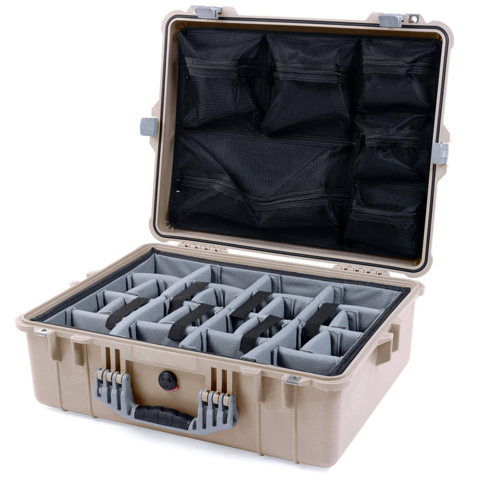 Padded Microfiber Dividers / Mesh Lid Organizer
