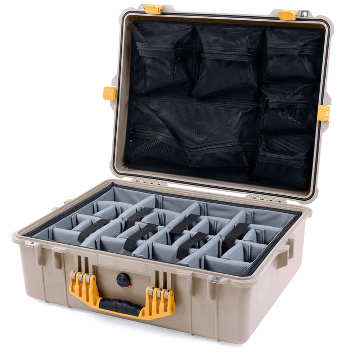 Padded Microfiber Dividers / Mesh Lid Organizer